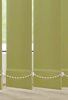 Orion (Blackout), Sage Green - Vertical Blind Slats